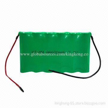 7.2V Rechargeable Battery Pack with 600mAh Capacity